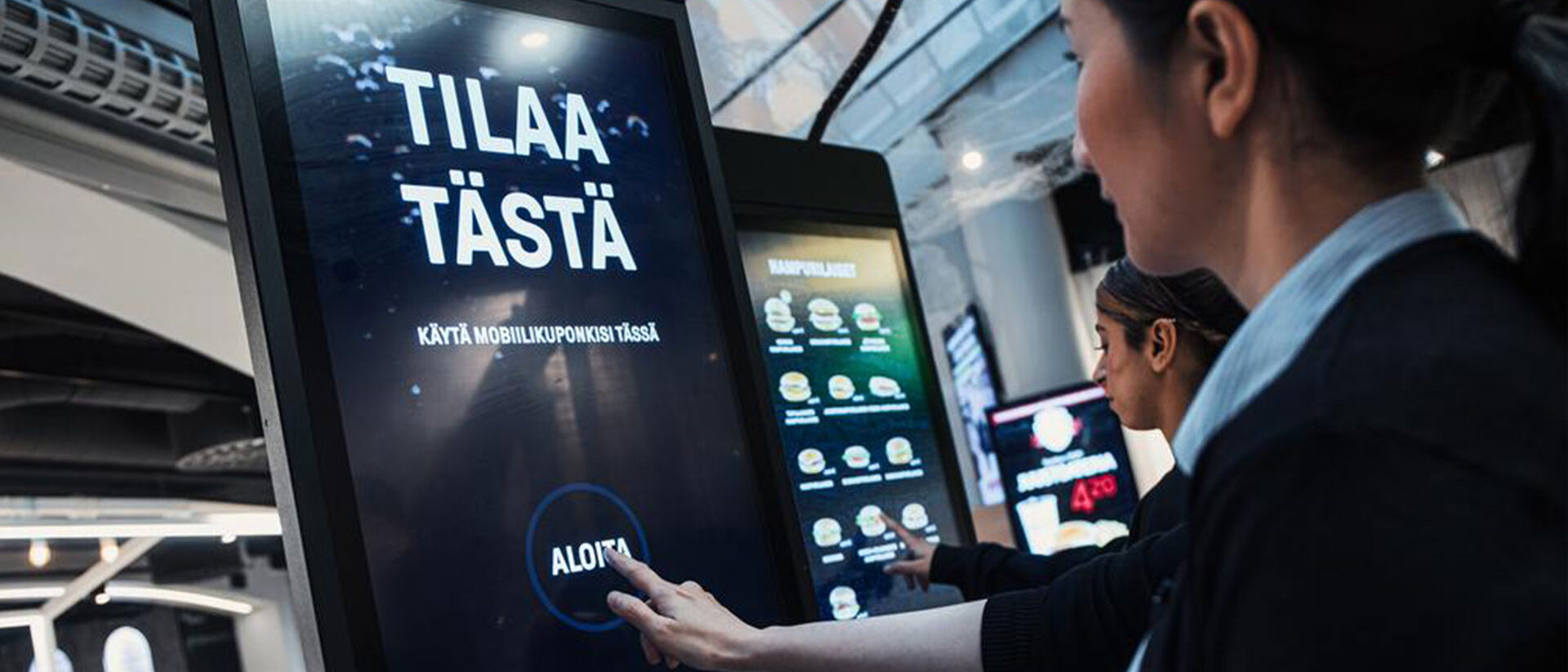 Self Ordering Kiosk gastronomie