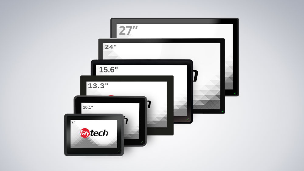 Industrielle Touch Monitore von 7